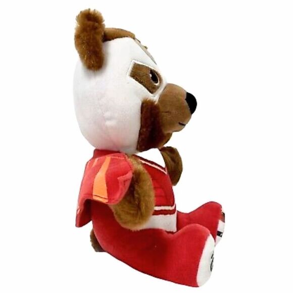 BUILD A Bear Marvel Avengers Falcon Bear Plush with Winged Cape 8 inch Retired - Picture 6 of 12